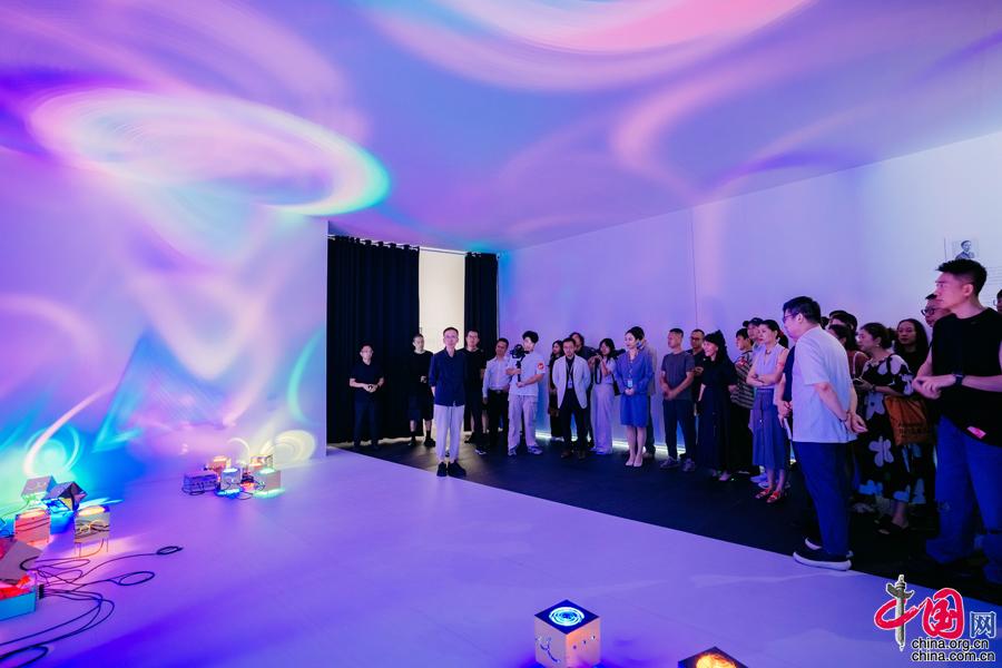 “再造灵境——当代艺术展”开幕 数字美学让艺术创作更加自由开放