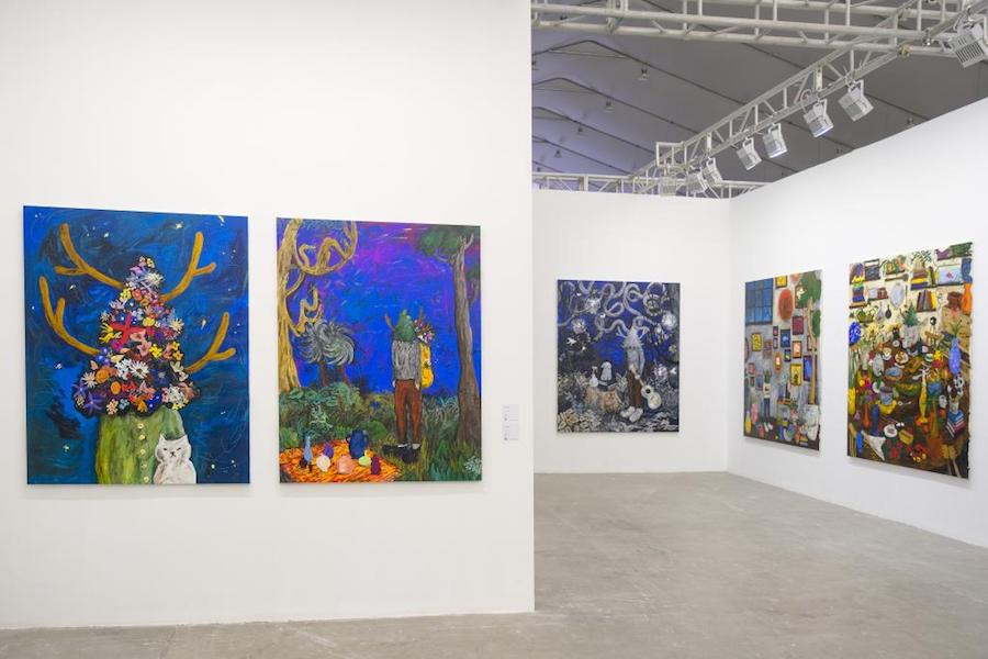 KOTARO NUKAGA展位，第八届西岸艺术与设计博览会现场，2021