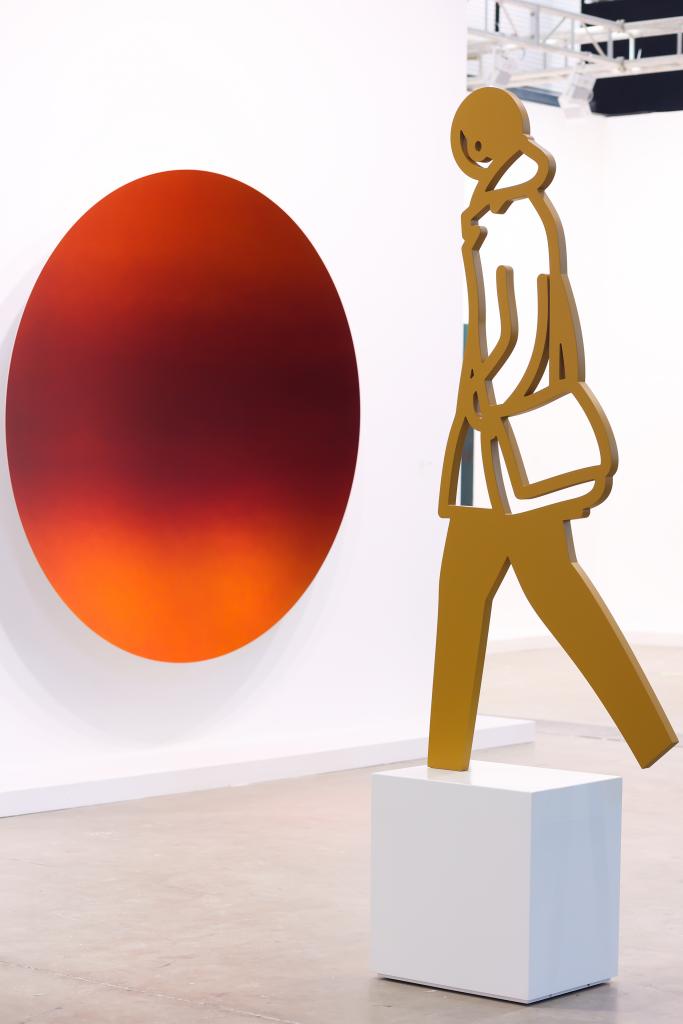 里森画廊展位，第八届西岸艺术与设计博览会现场，2021