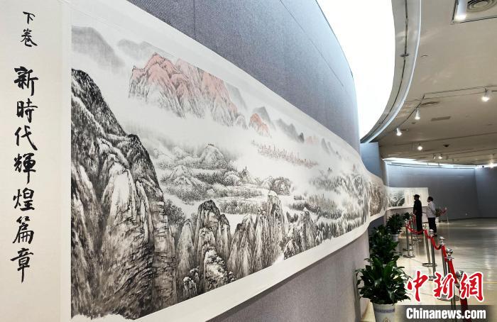 《中国大运河史诗图卷》中期成果特展在扬州开展