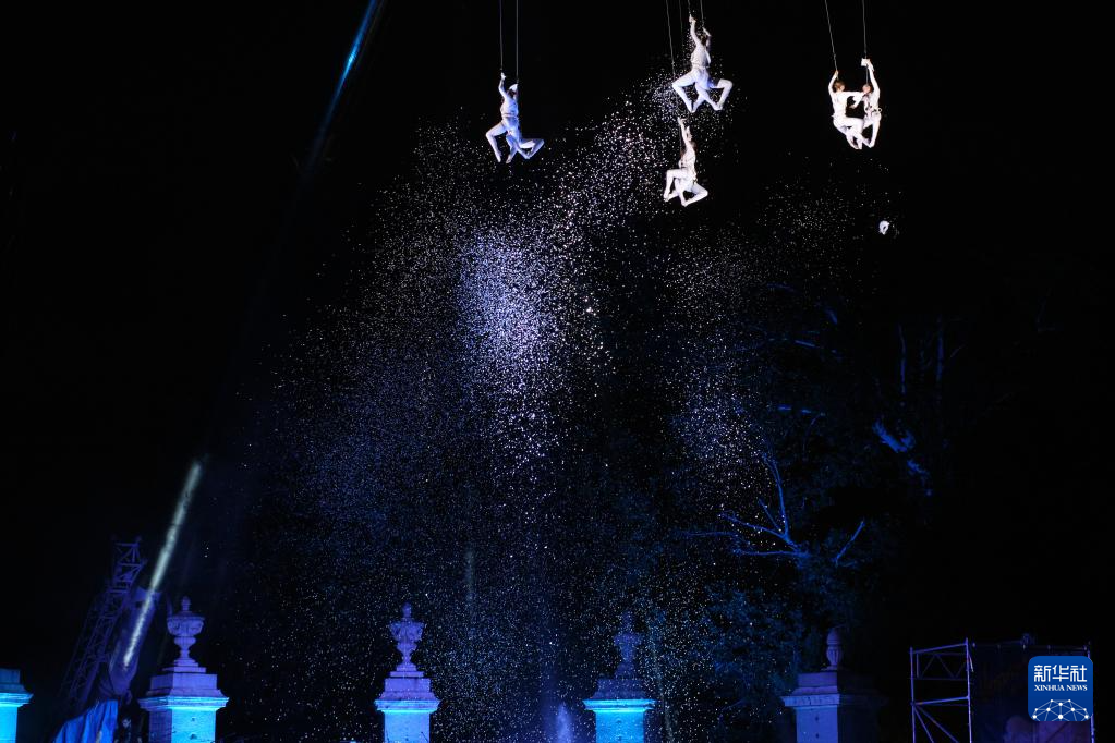 西班牙马德里：“空中芭蕾”