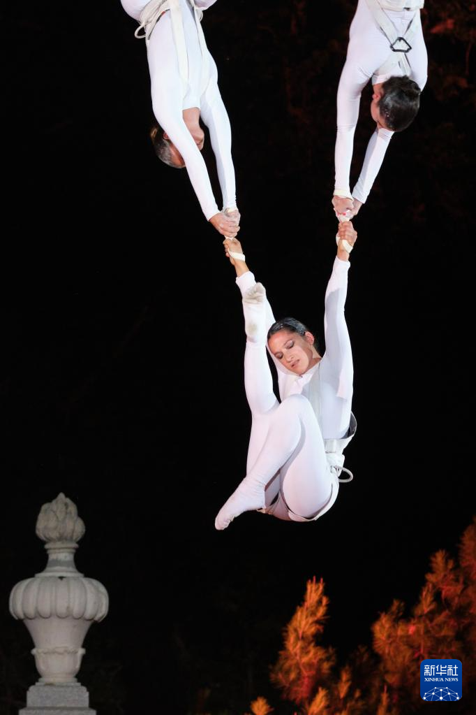 西班牙马德里：“空中芭蕾”