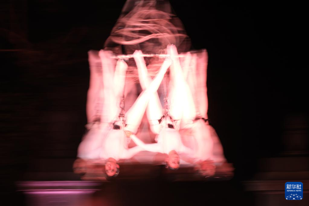 西班牙马德里：“空中芭蕾”