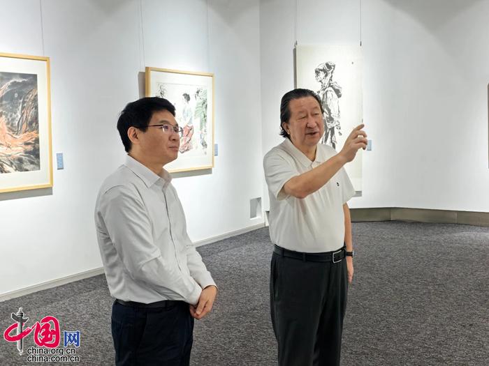 五星出东方“一带一路”国际美术大展巡展亮相重庆