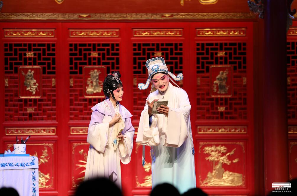 北方昆曲剧院《西厢记》亮相中国非遗馆 昆腔雅韵诠释传统戏曲魅力