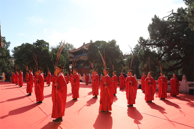 祭孔大典在京举行 纪念孔子诞辰2574周年