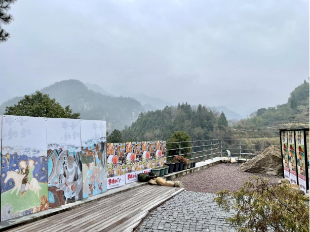 《鹤鹿同春——宋画与敦煌壁画的对话展》在仙居仙鹤山开展