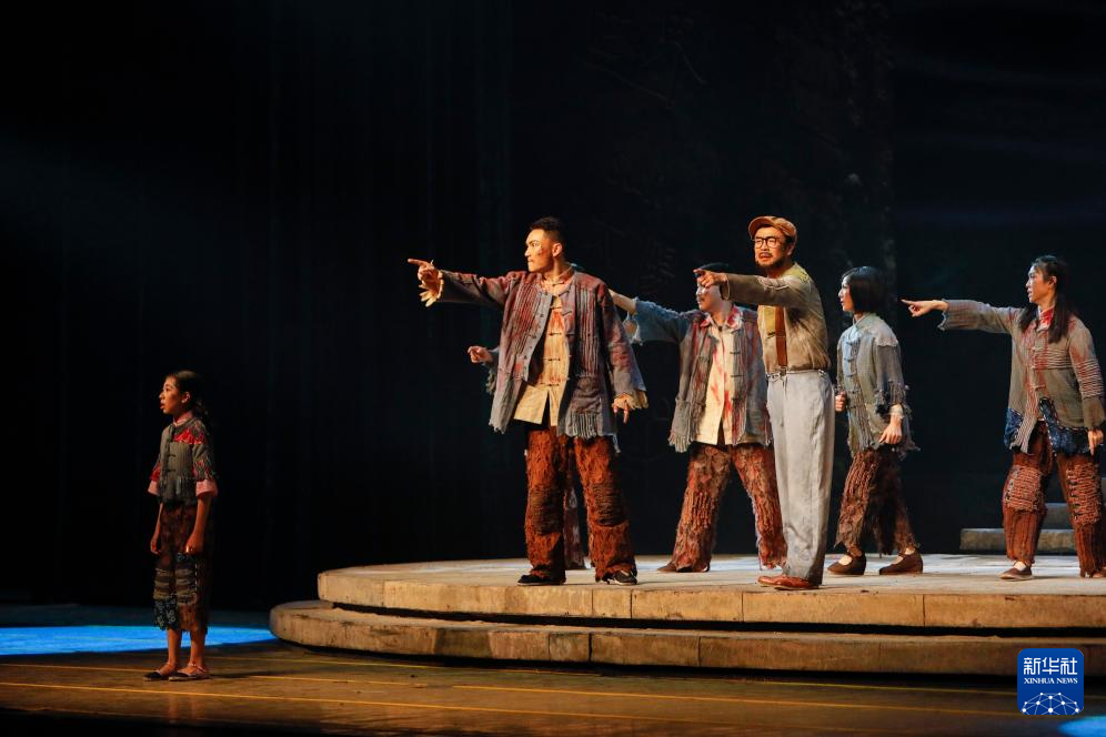 新版红色儿童剧《大豆谣》在兰州上演