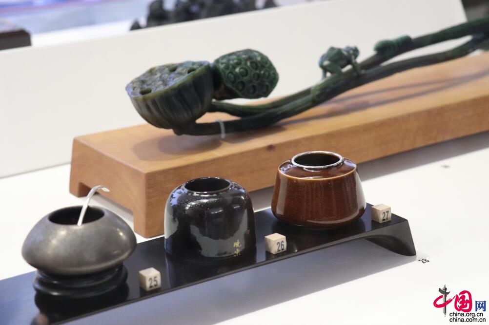 中国文房艺术展传承人文雅韵 600余件文房器物在京亮相