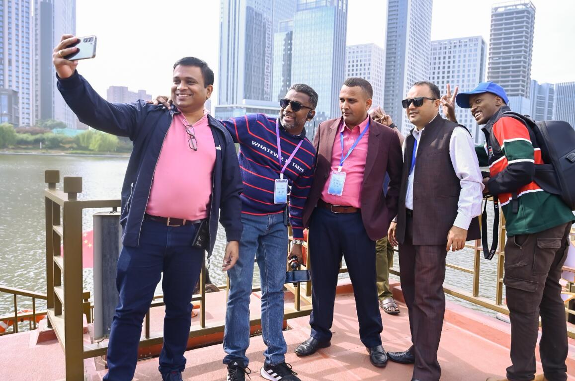 2023国际城市媒体北京论坛中外记者参访大运河 探寻中华千年文脉