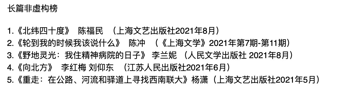 余华《文城》居《收获》文学榜首 青年作家林棹惊艳