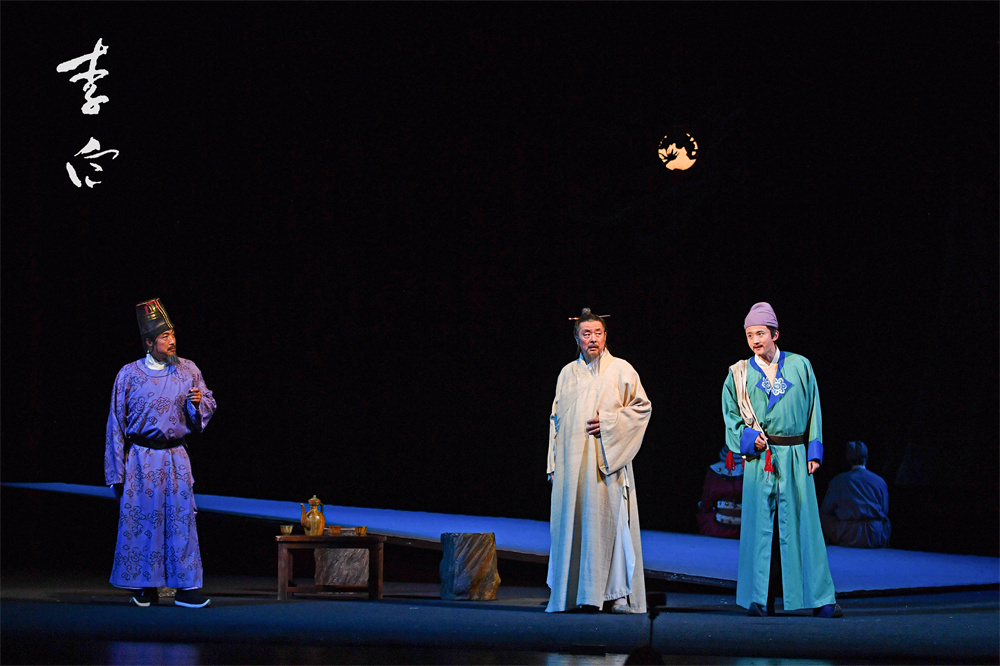 濮存昕龚丽君携手三十年 话剧《李白》传承经典再现中国文人风骨