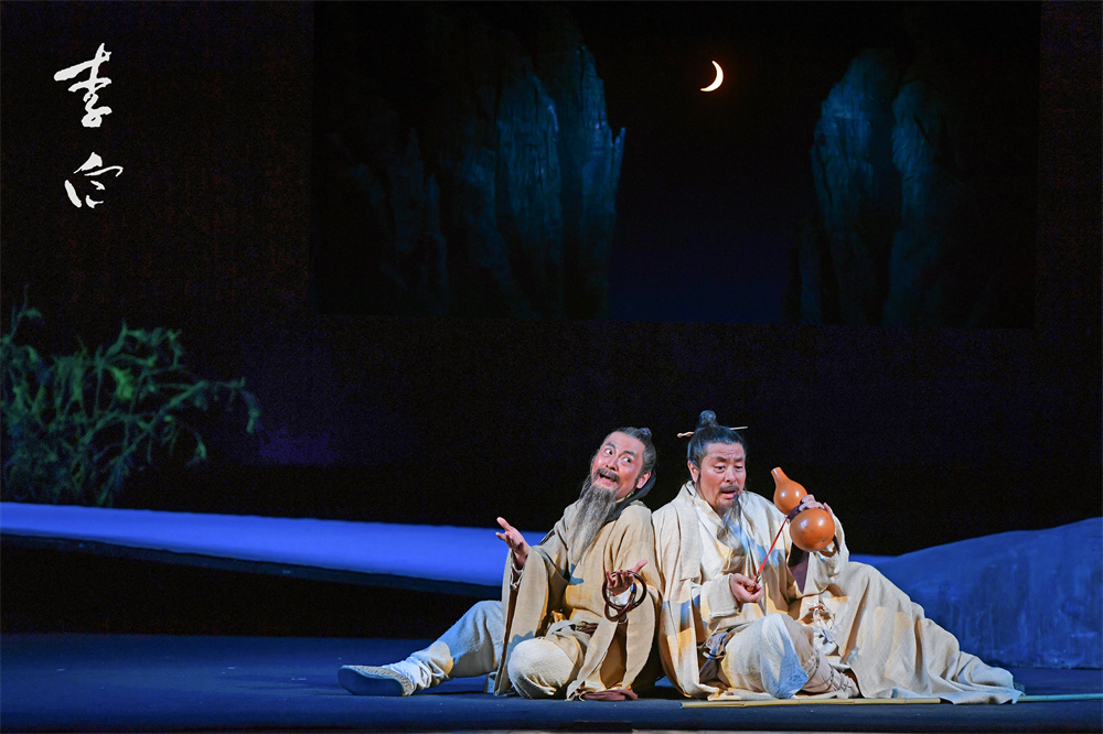 濮存昕龚丽君携手三十年 话剧《李白》传承经典再现中国文人风骨