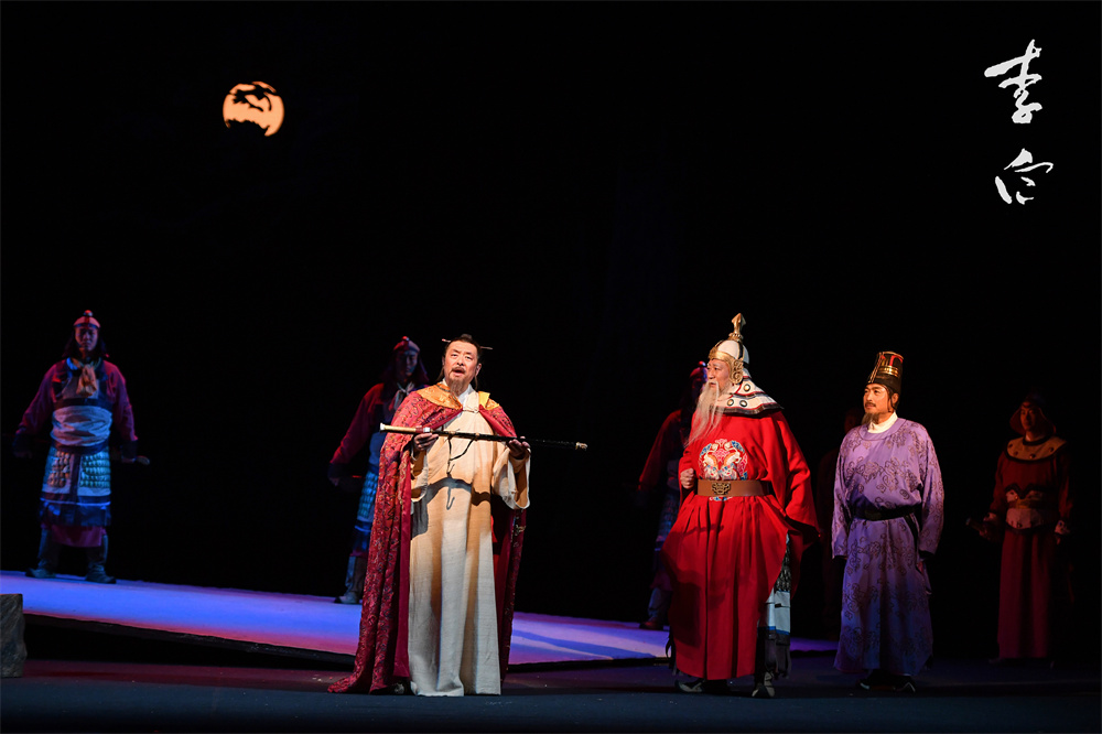 濮存昕龚丽君携手三十年 话剧《李白》传承经典再现中国文人风骨