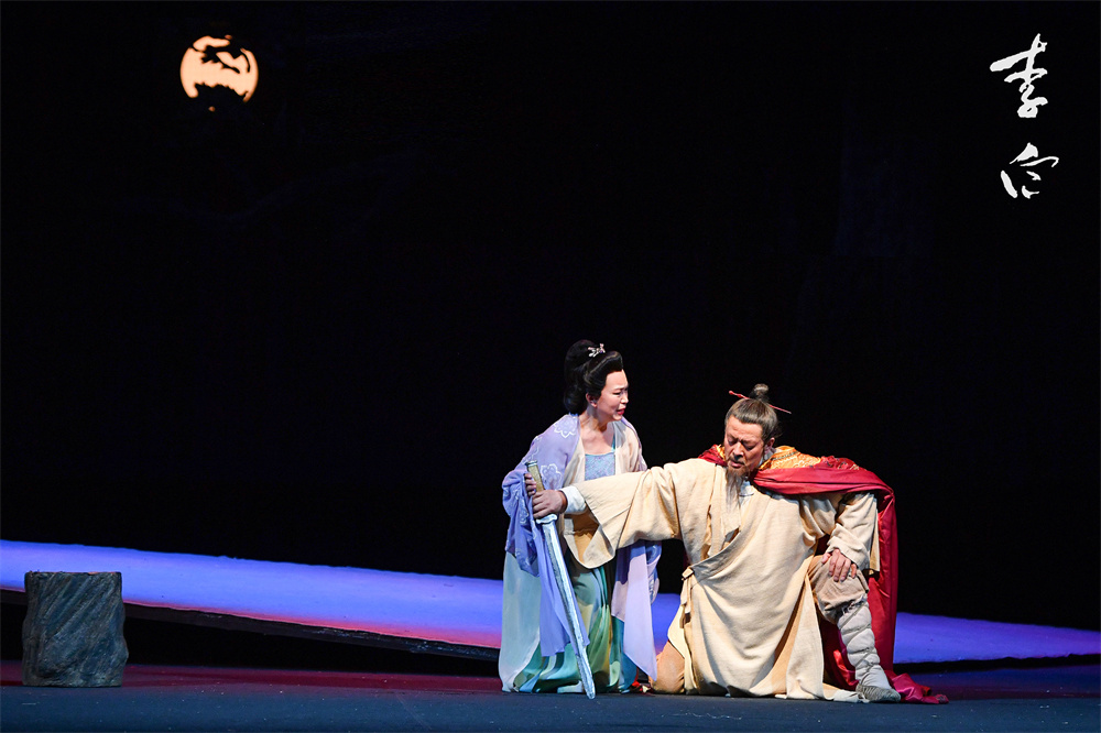 濮存昕龚丽君携手三十年 话剧《李白》传承经典再现中国文人风骨