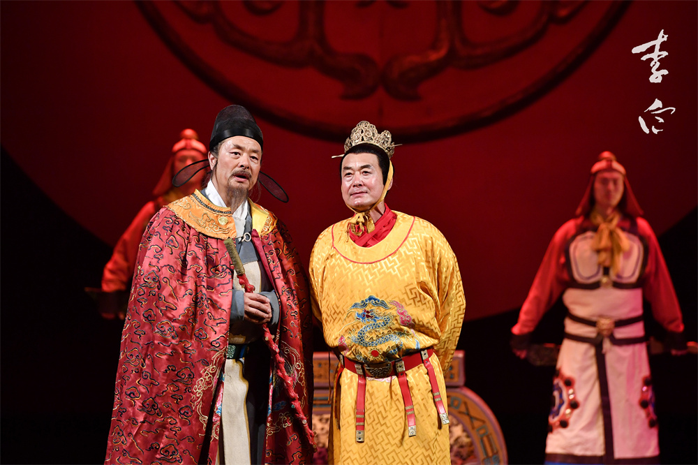 濮存昕龚丽君携手三十年 话剧《李白》传承经典再现中国文人风骨