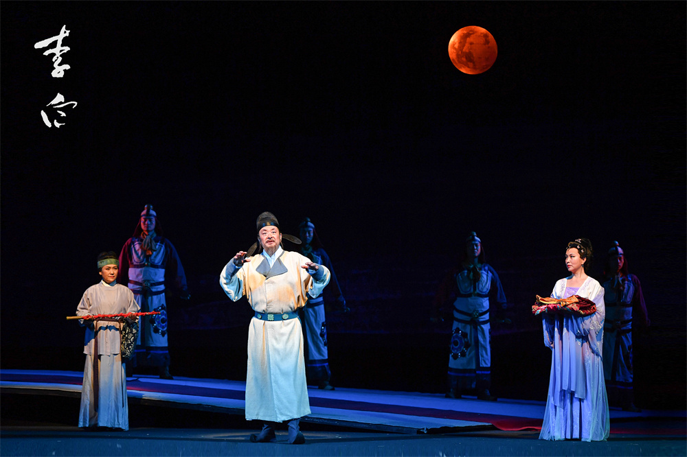 濮存昕龚丽君携手三十年 话剧《李白》传承经典再现中国文人风骨