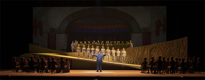 原创民族歌舞剧《郑律成》重现革命艺术家郑律成的成长历程