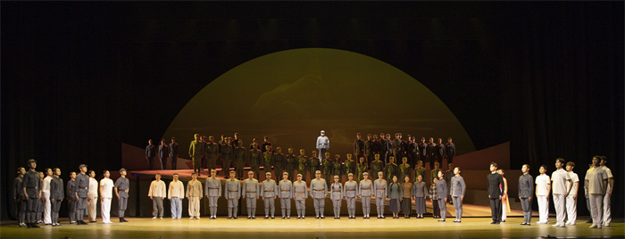 原创民族歌舞剧《郑律成》重现革命艺术家郑律成的成长历程