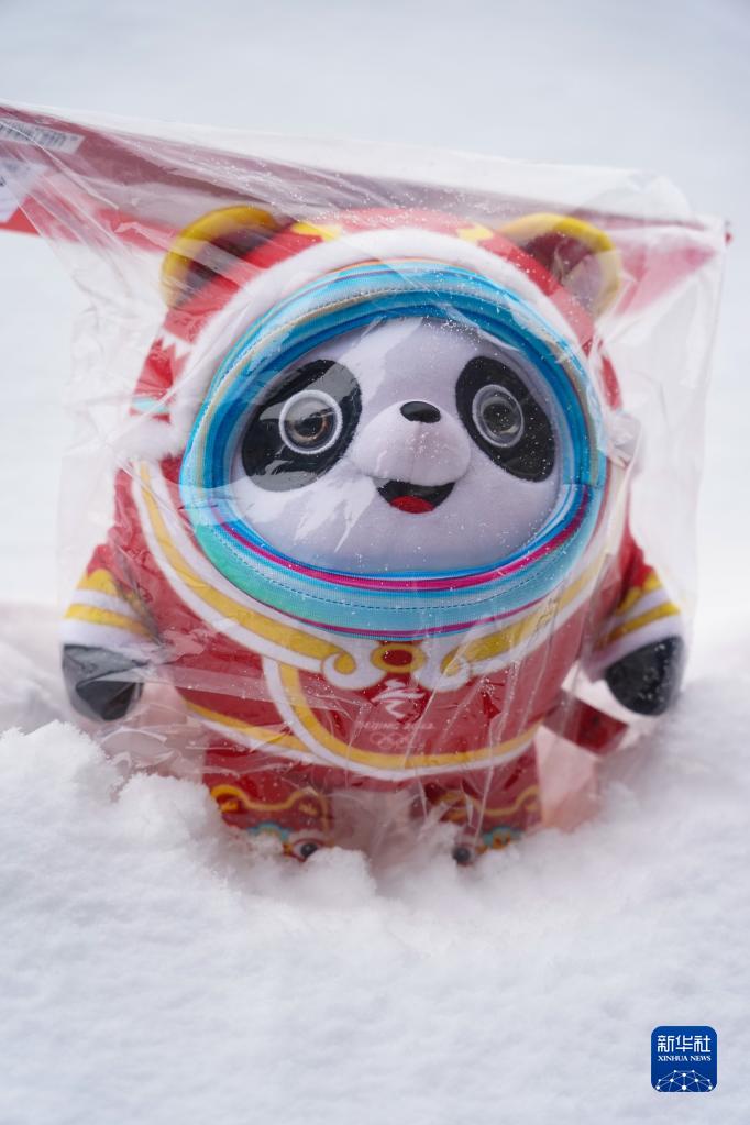 新一批“冰墩墩”抵京