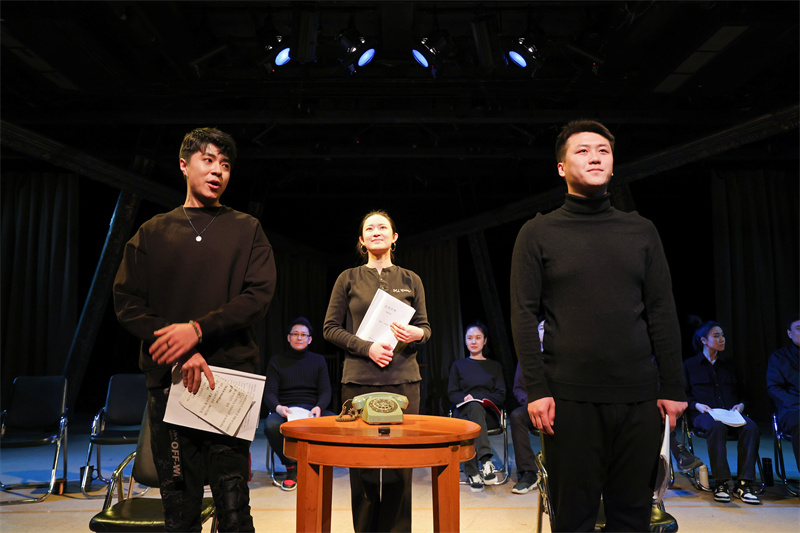 北京人艺举办开年剧本朗读 《北京大爷》呈现北京话“老味道”