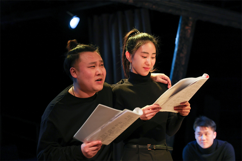 北京人艺举办开年剧本朗读 《北京大爷》呈现北京话“老味道”