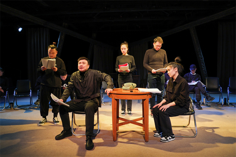 北京人艺举办开年剧本朗读 《北京大爷》呈现北京话“老味道”