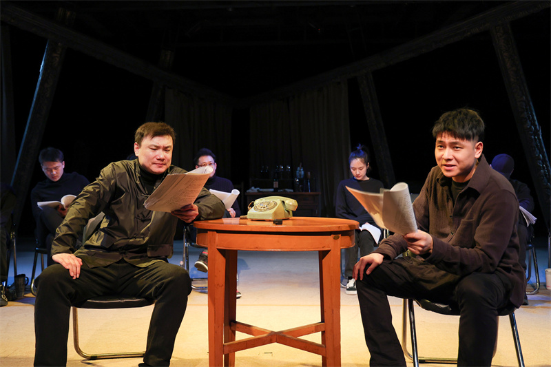 北京人艺举办开年剧本朗读 《北京大爷》呈现北京话“老味道”