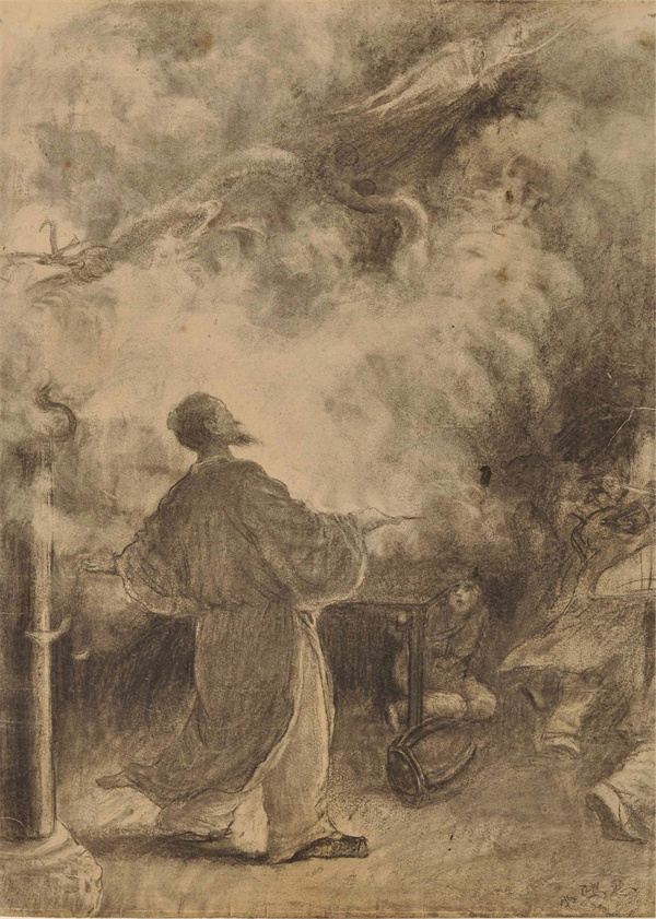 近百幅徐悲鸿素描精品将在京展出